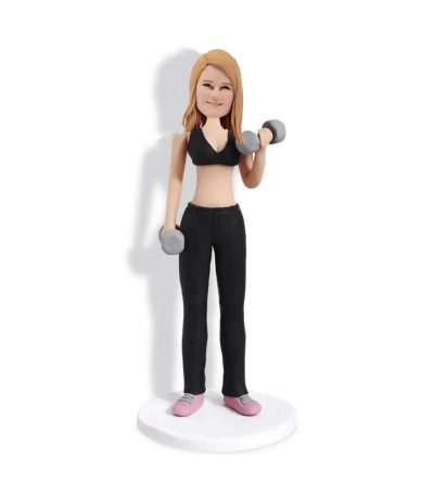 Dumbbell Bobblehead