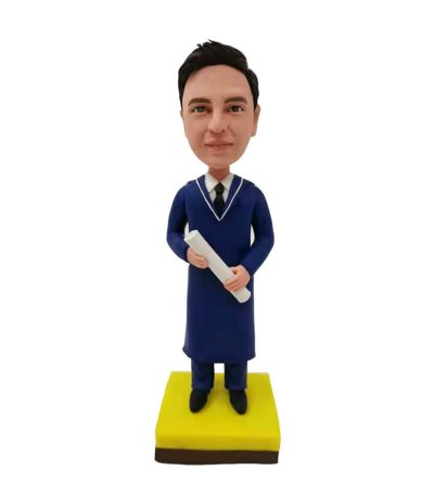 Man with Diploma Bobblehead