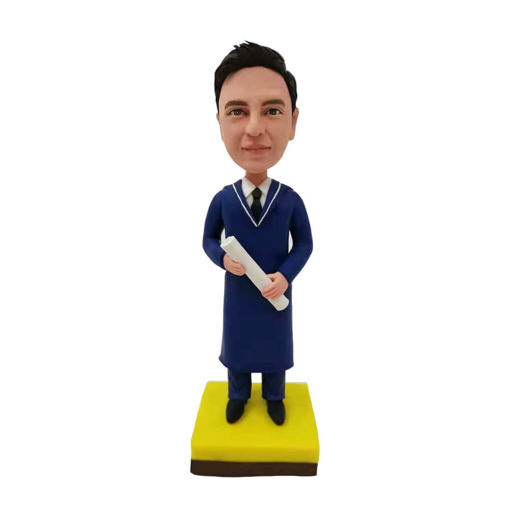 Man with Diploma Bobblehead