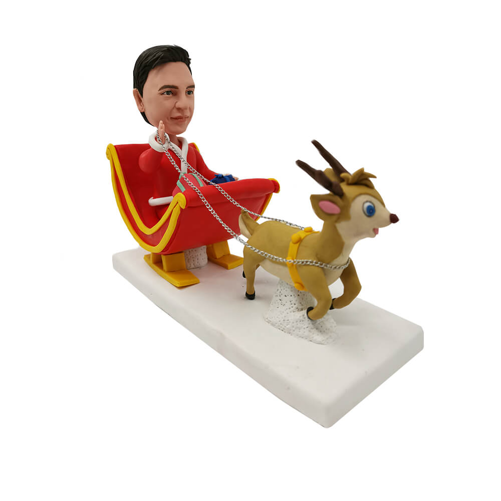 Santa Claus's Reindeer Custom Bobblehead (Limited Edition)
