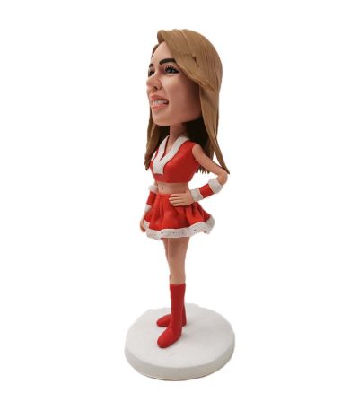 Christmas Lady Custom Bobblehead