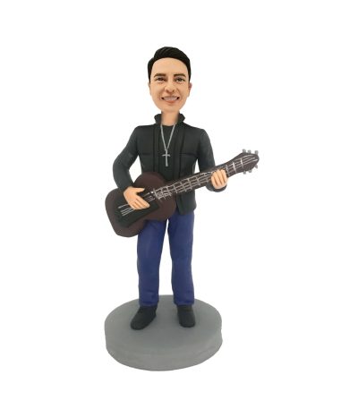 Rock Guitarist Bobblehead