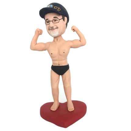 Strong Muscle Man Bobblehead
