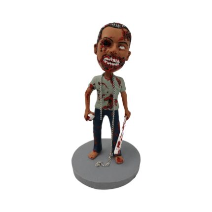 Male zombie custom bobblehead