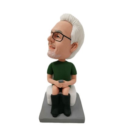 Man On The Toilet Bobblehead