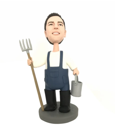 Farmer Customized Bobblehead