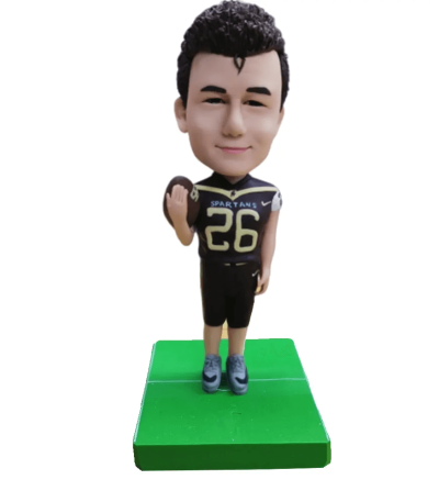 football player custom bobbleheads