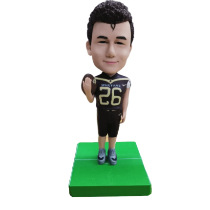 football player custom bobbleheads
