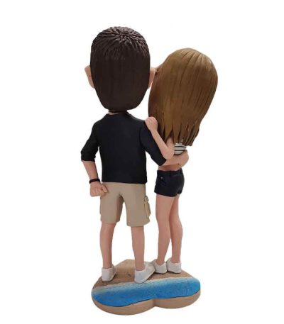 Couple In Stylish Outfit Custom Bobbleheads
