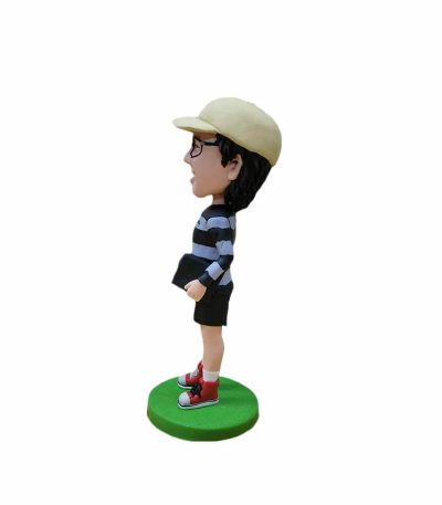 Striped Shirt Boy Personalized Bobblehead