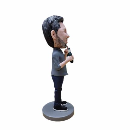 beer man bobblehead