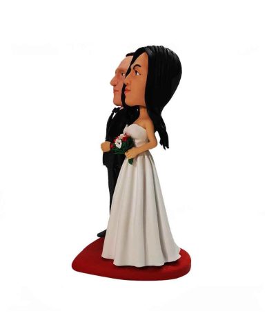 Newly Wed Couple Custom Bobbleheads