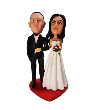 Newly Wed Couple Custom Bobbleheads