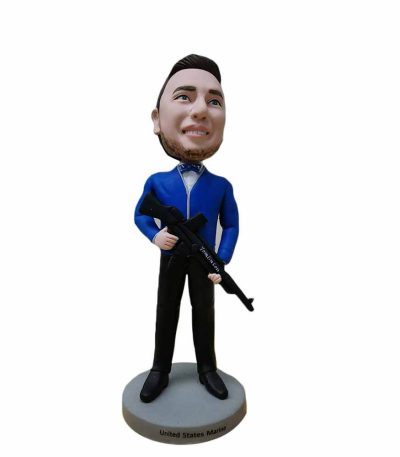 United States Marine Soldier Custom Bobblehead