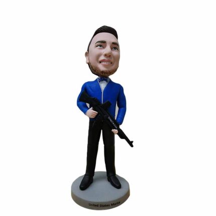 United States Marine Soldier Custom Bobblehead