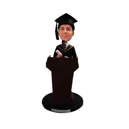 Valedictorian Giving Out Speech Custom Bobbleheads