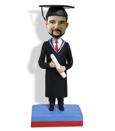 Man with Diploma Bobblehead (free add on)