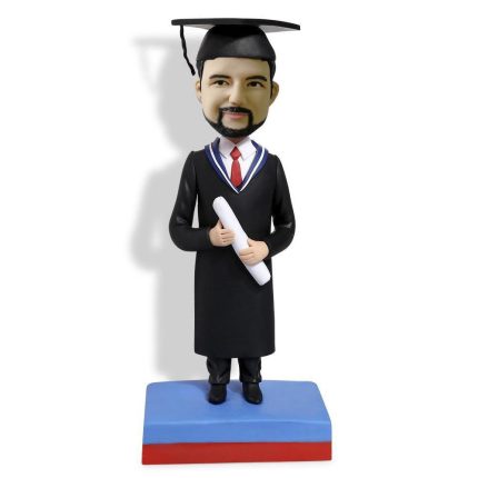 Man with Diploma Bobblehead (free add on)