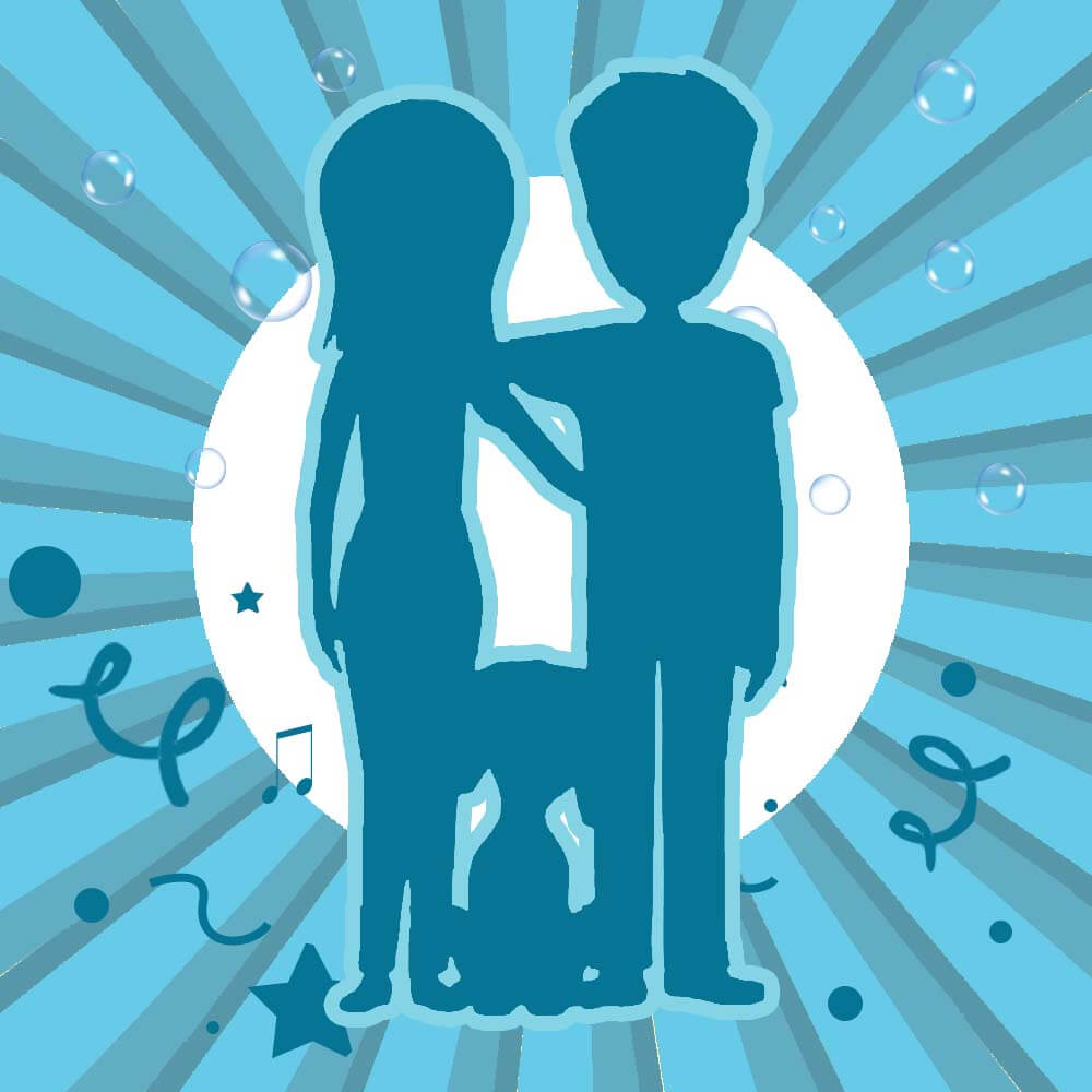 Couple With One Pet 100% Customizable Bobblehead Couple With One Pet 100% Customizable Bobblehead