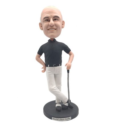 Polo Shirt Golf Bobblehead