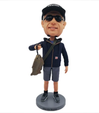 Go Fishing Bobblehead Fisher Custom Bobblehead