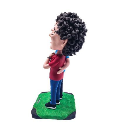 Happy 50th Couple Personalized Bobblehead Anniversary Gift
