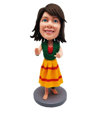 Hawaiian Hula Girl Bobblehead