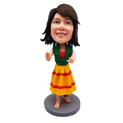 Hawaiian Hula Girl Bobblehead
