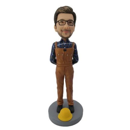 Construction Worker Bobblehead