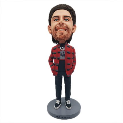 Cool Stranger with Classic Sneakers Personalized Bobblehead