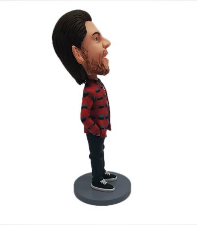 Cool Stranger with Classic Sneakers Personalized Bobblehead
