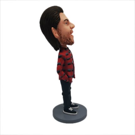 Cool Stranger with Classic Sneakers Personalized Bobblehead