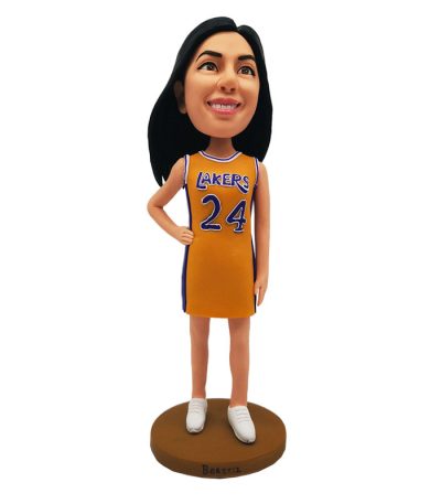 Customized Female Basketball Player Bobblehead