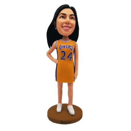 Customized Female Basketball Player Bobblehead