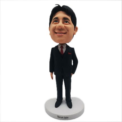 Brown Suit Confident CEO Bobblehead 2021 Best Deal