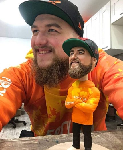 100% Fully Customized Single Bobblehead Just Like Your Photo