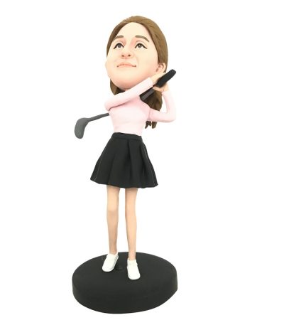 Custom Golf Girl Bobblehead