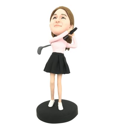 Custom Golf Girl Bobblehead