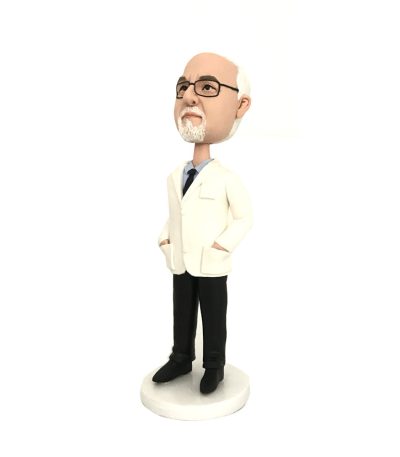 White Coat Doctor Customized Bobblehead