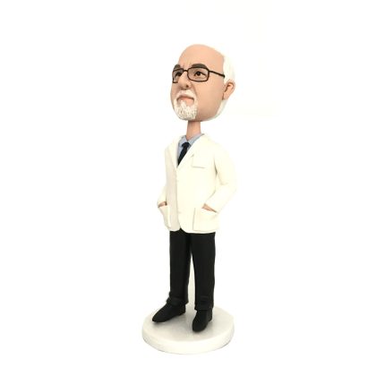 White Coat Doctor Customized Bobblehead