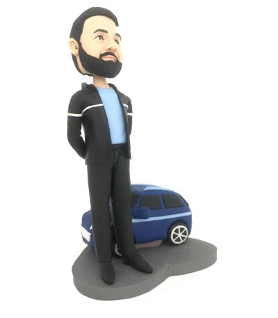 Entrepreneur with a Car bobblehead
