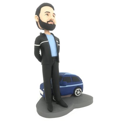 Entrepreneur with a Car bobblehead
