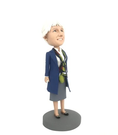 Custom Made Experienced Librarian Bobblehead