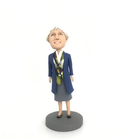 Custom Made Experienced Librarian Bobblehead