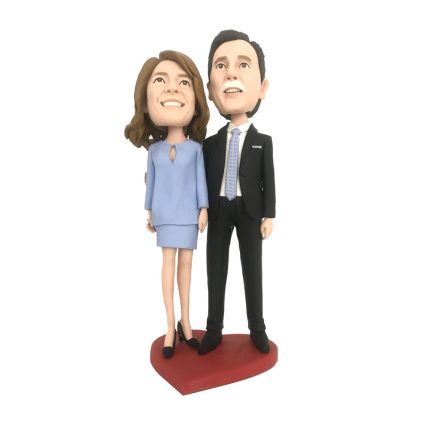 Custom Power Couple Bobblehead