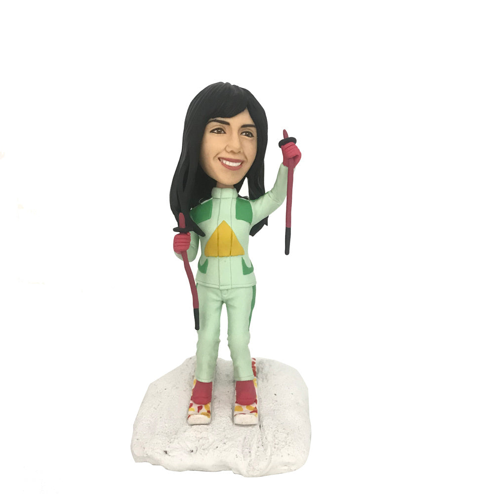 custom Skiing bobblehead custom Skiing bobblehead