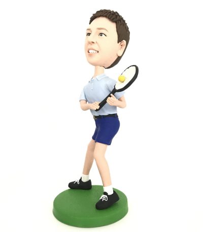 Custom Tennis Woman Bobblehead