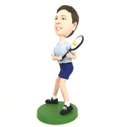 Custom Tennis Woman Bobblehead