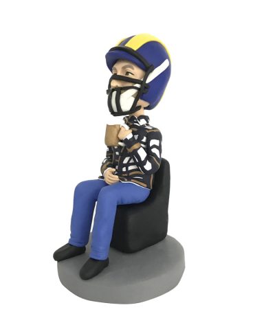 Custom Benched Player Bobblehead