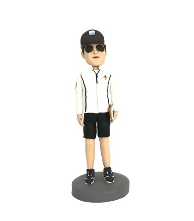 Coach Wearing Sunglasses Custom Bobblehead